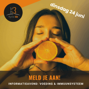 Informatieavond: Voeding & Immuunsysteem 24 juni 2025