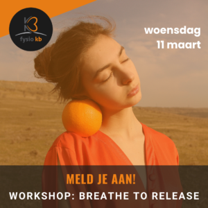 Workshop: Breathe to Release - 11 maart